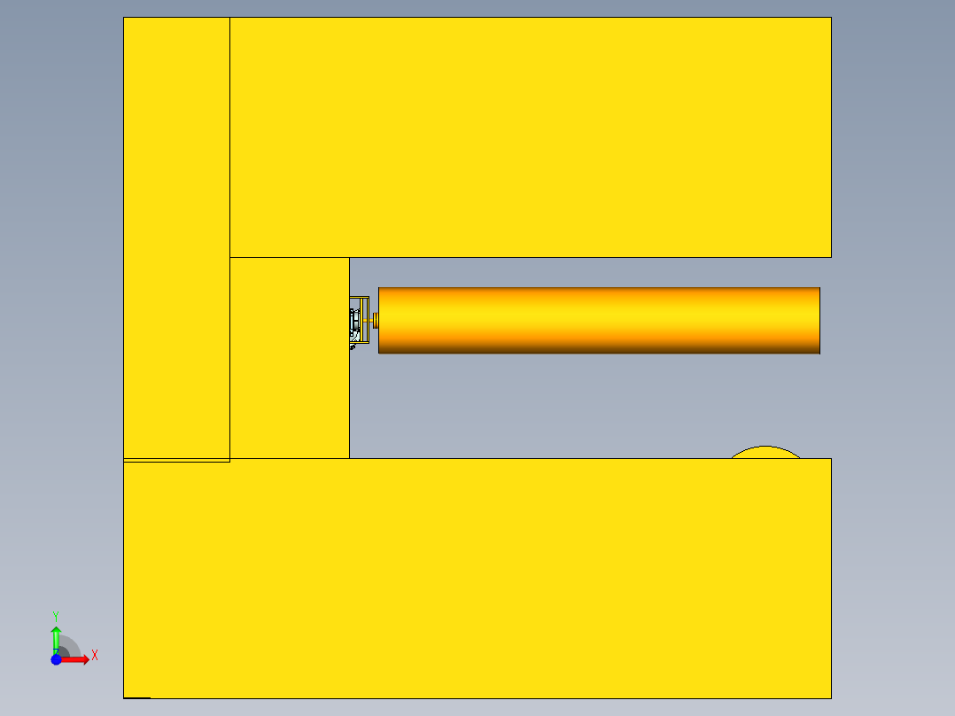 全自动洗车机的设计含三维+二维+说明书前视图