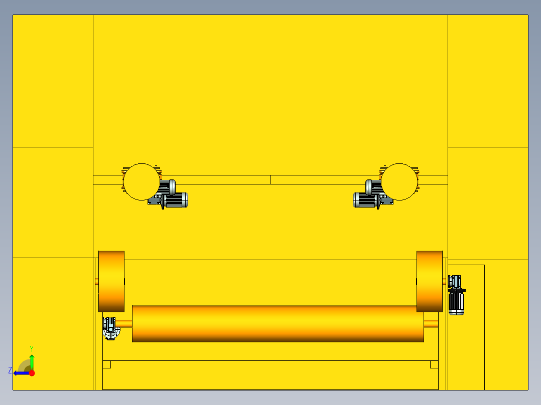 全自动洗车机的设计含三维+二维+说明书右视图