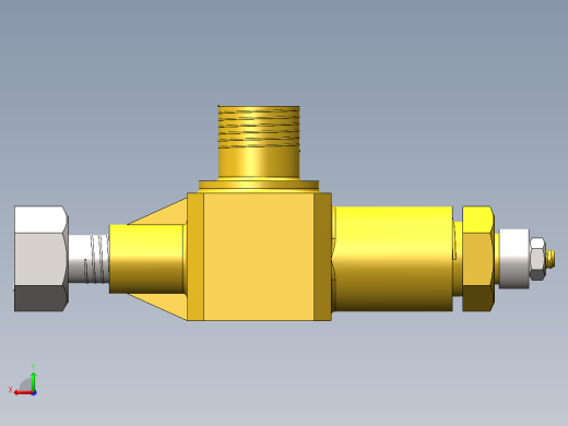 管接头（肘管）3D模型后视缩略图