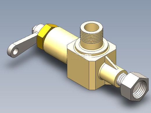 管接头（肘管）3D模型缩略图