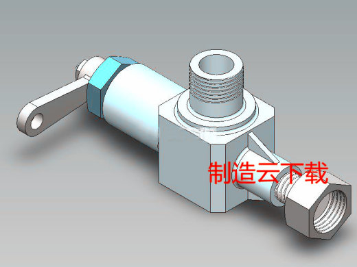 管接头（肘管）3D模型缩略图