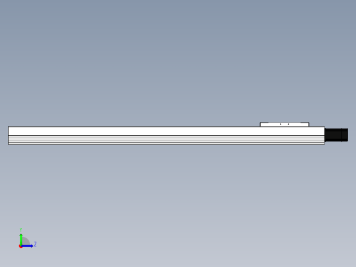 Toyo东佑达直线模组-ECH22-L25-1500-BC-M75-C4左视缩略图