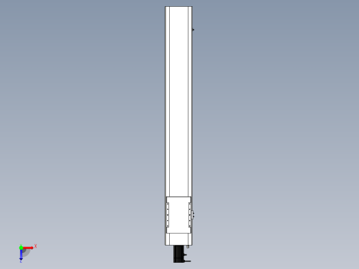 Toyo东佑达直线模组-ECH22-L25-1500-BC-M75-C4俯视缩略图