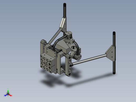 三轴无人机云台 