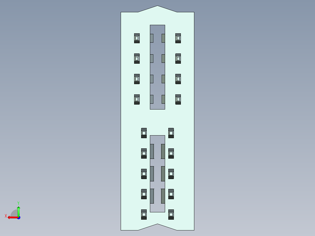 侧边卡连接器-459120002_stp后视图