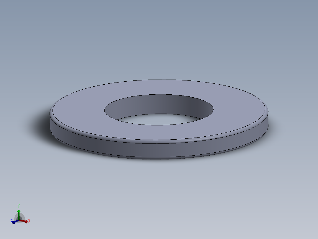 SAE平垫圈-FLAT WASHER SAE 0.500.SLDPRT