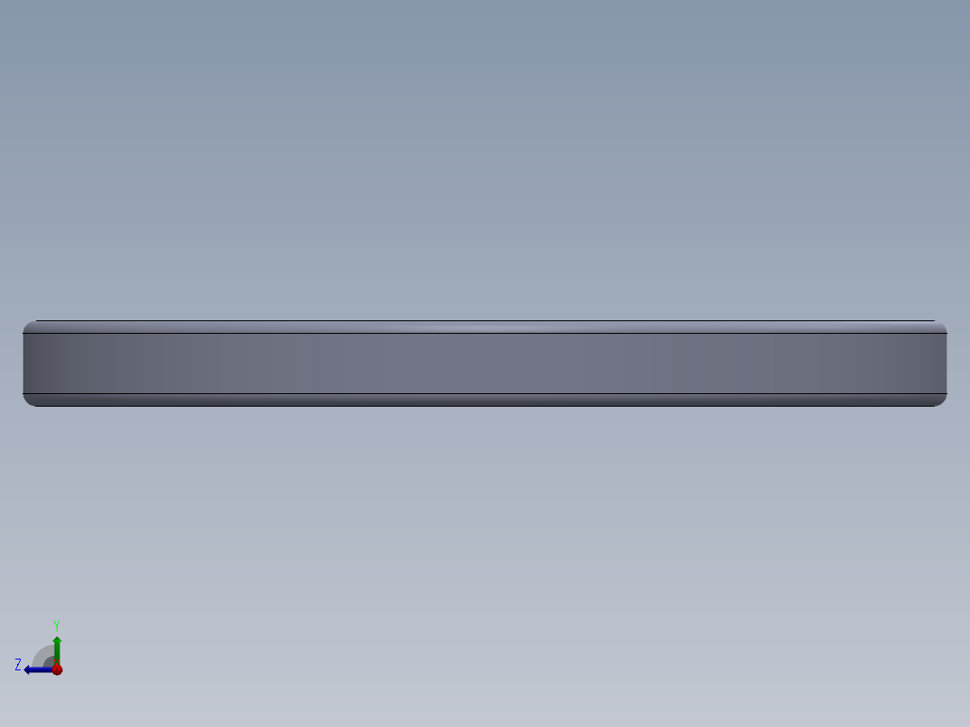 SAE平垫圈-FLAT WASHER SAE 0.500.SLDPRT右视图