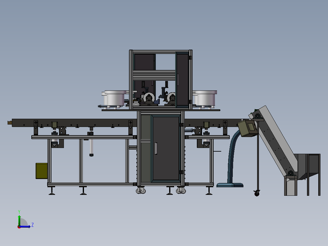 7双头组装旋熔机左视图