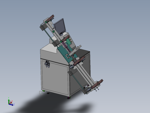 自动检测装管机下料测试机