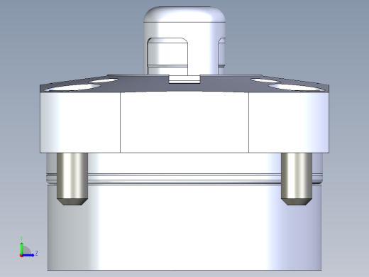 KOSMEKSFK3160-GN多系列多零件图纸模型左视缩略图