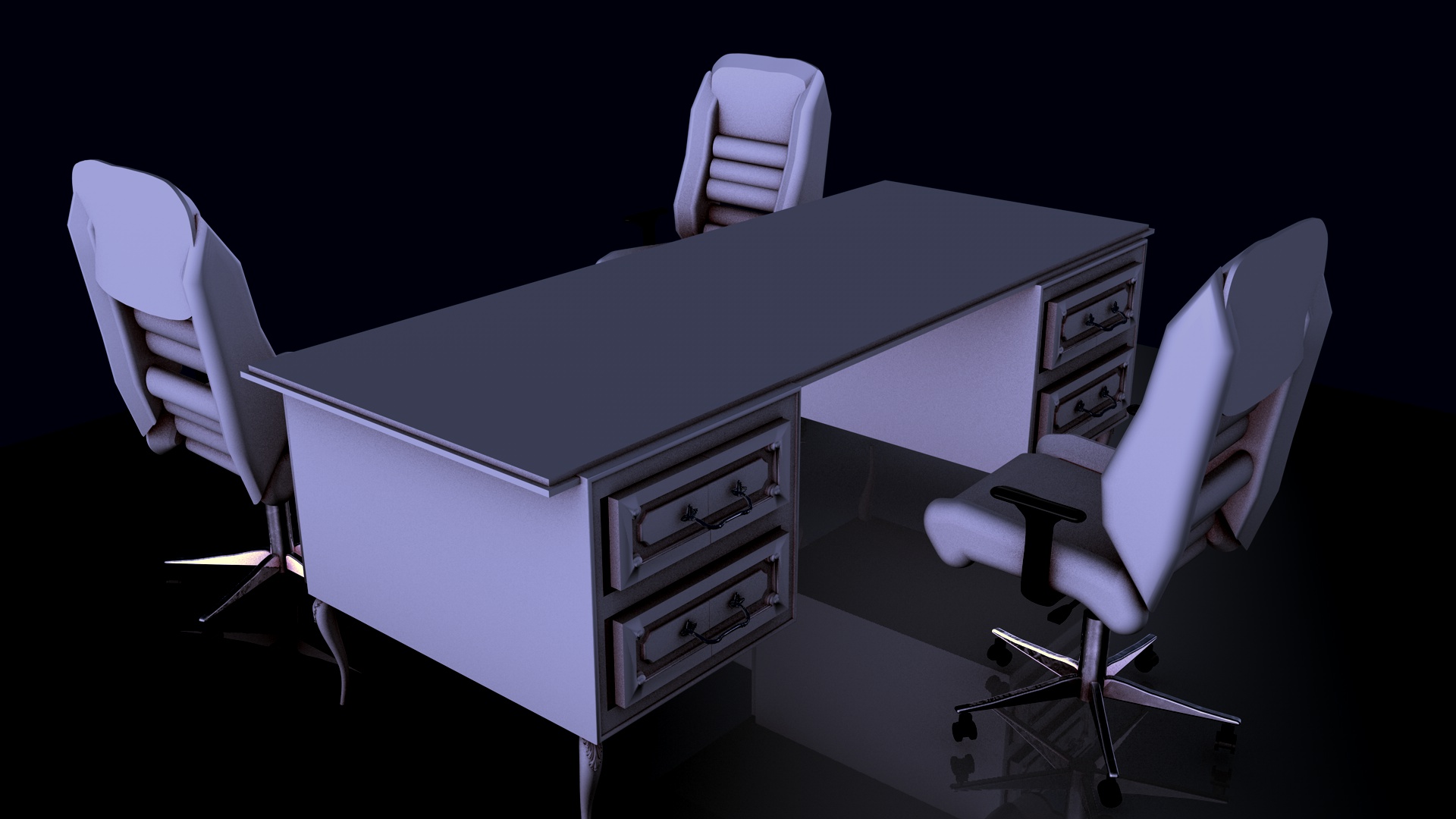 office-room-set-sergio-gomes-办公室