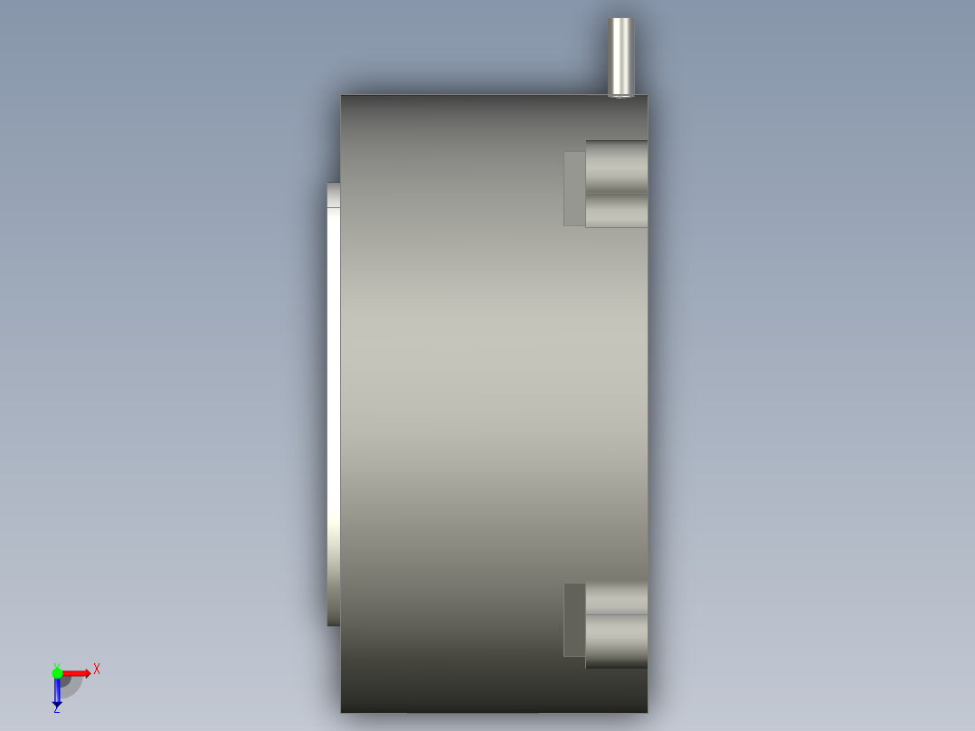 280-270直驱电机俯视图