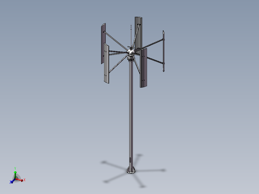 新型2KW风力发电机