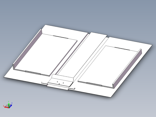 衣服折边 Solidwrosk三维+dwg二维图