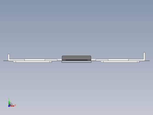 衣服折边 Solidwrosk三维+dwg二维图前视缩略图
