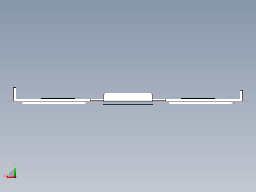 衣服折边 Solidwrosk三维+dwg二维图后视图