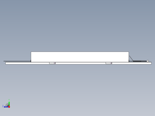 衣服折边 Solidwrosk三维+dwg二维图右视缩略图