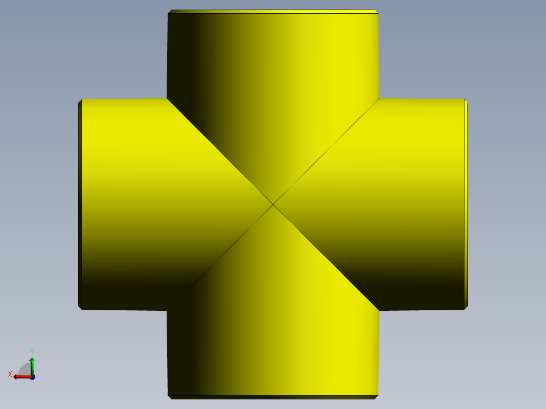 straight cross inch后视图