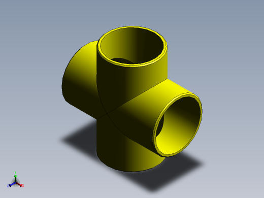straight cross inch正等轴测缩略图