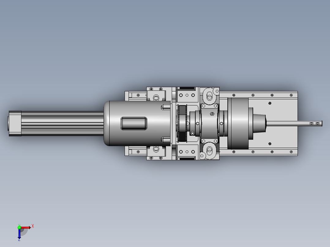 自动钻头装置659969俯视图