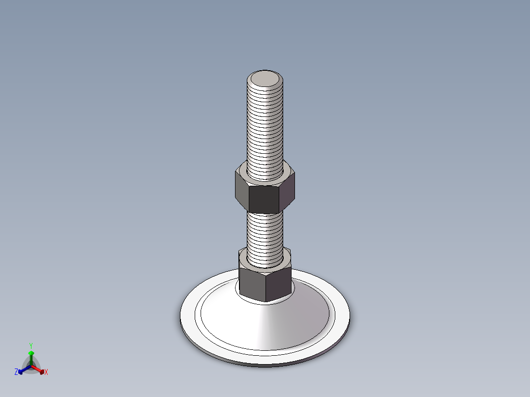 脚杯正等轴测图