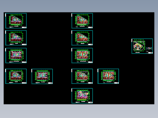郑州某大厦空调通风图纸