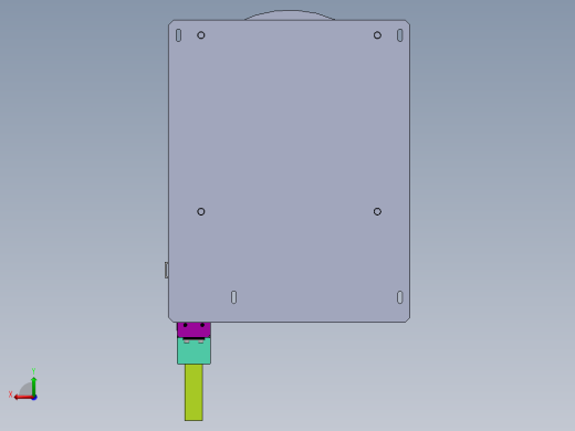 振动盘 外直径450 带直线送料器 300方案1后视缩略图