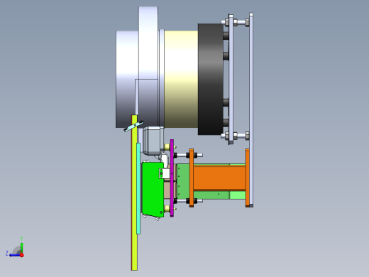 振动盘 外直径450 带直线送料器 300方案1右视缩略图