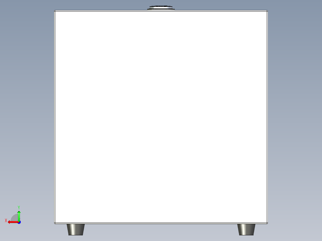 干燥箱子后视图