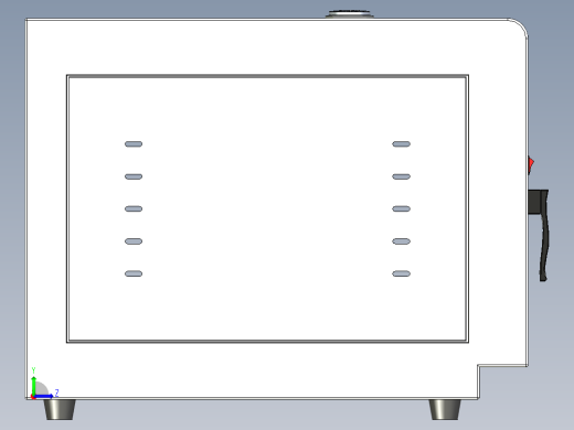 干燥箱子左视缩略图