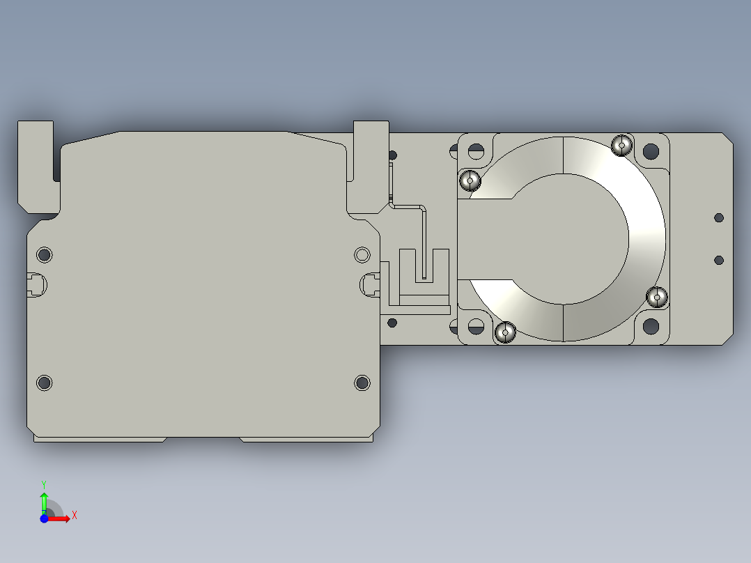 半封闭丝杆滑台MT100BS.L#.1050.BR.P20.C3前视图