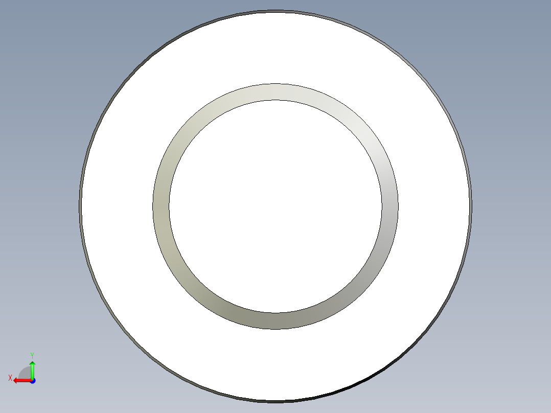 不銹鋼有頭內六角螺絲SCBB-3D多系列多零件图纸模型后视图