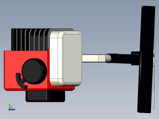 7.手推式电动草坪除草机左视缩略图