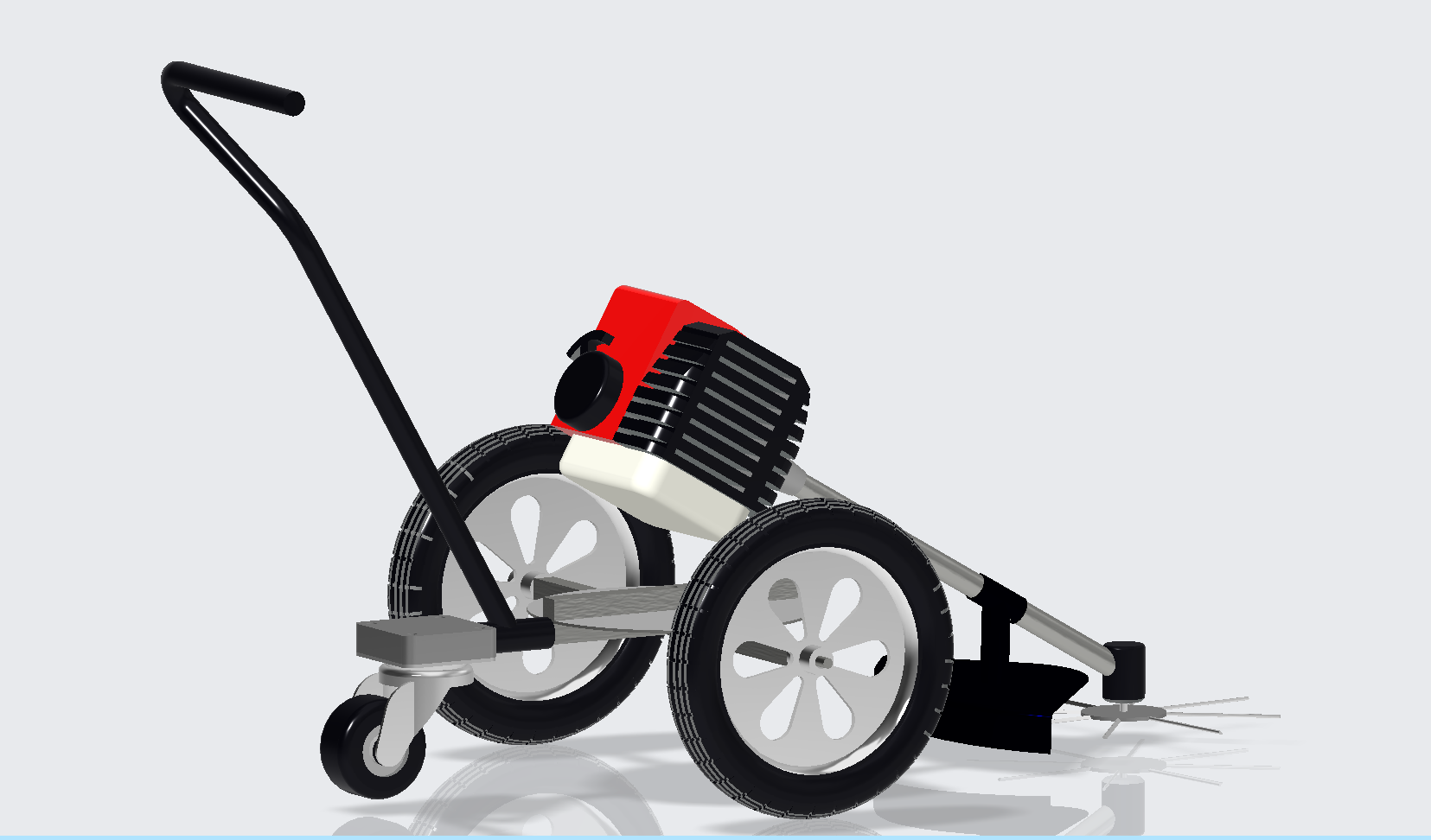 7.手推式电动草坪除草机