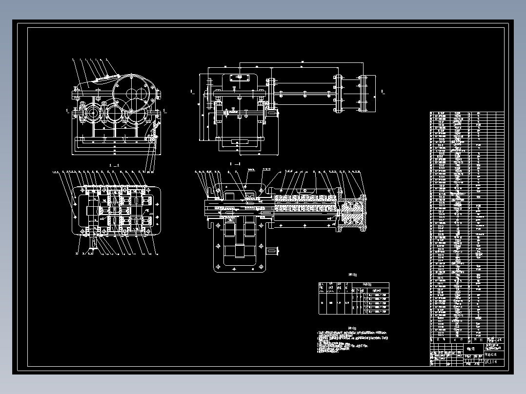 双螺杆挤出机设计全套资料CAD+说明