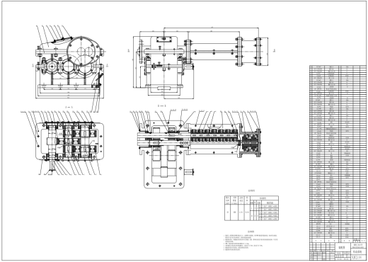 双螺杆挤出机设计全套资料CAD+说明缩略图