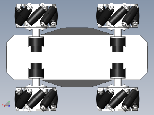麦克纳姆轮小车后视缩略图