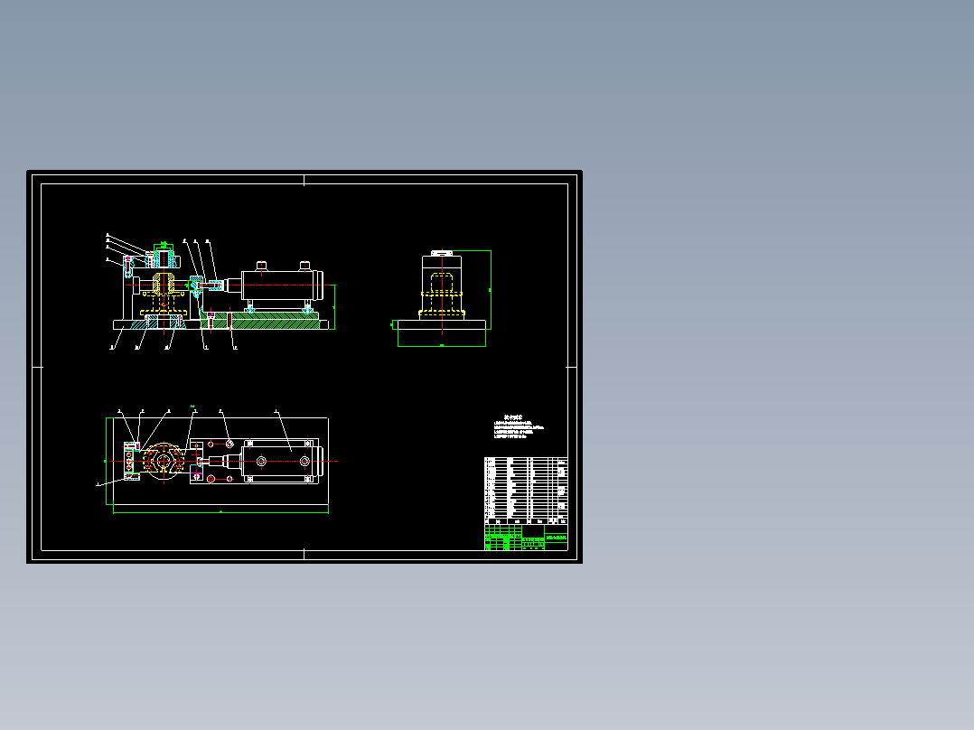831004法兰盘加工工艺及钻φ20通孔夹具设计【气缸夹紧】