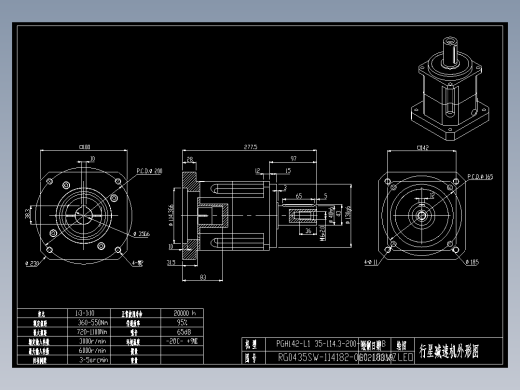 斜齿PGH142-L1 35-114.3-200-M12-180WZ-10B.DXF