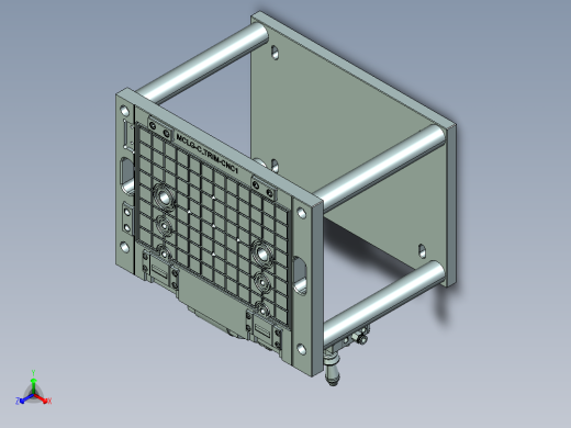 MCLG-C-CNC1笔记本CNC工装夹具三维模型