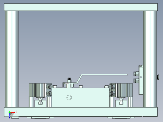 MCLG-C-CNC1笔记本CNC工装夹具三维模型俯视缩略图