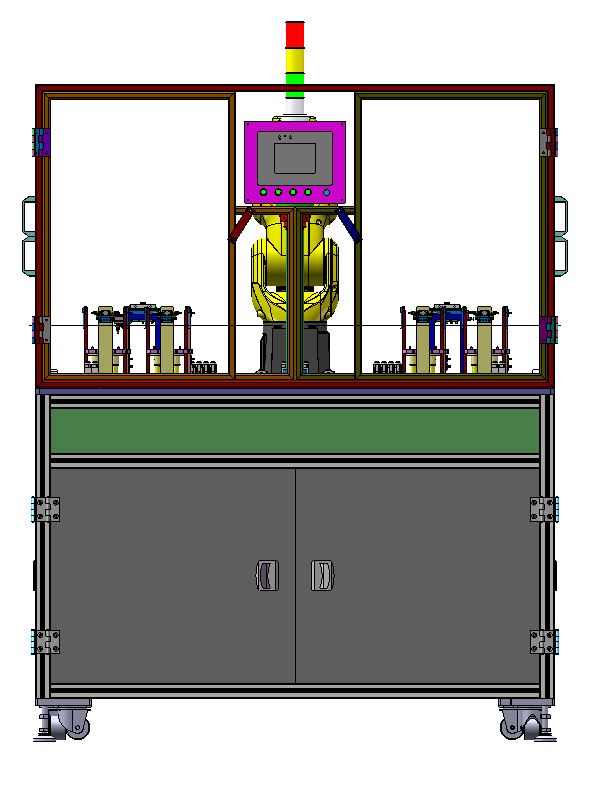 量产模具自动上下料sw18可编辑