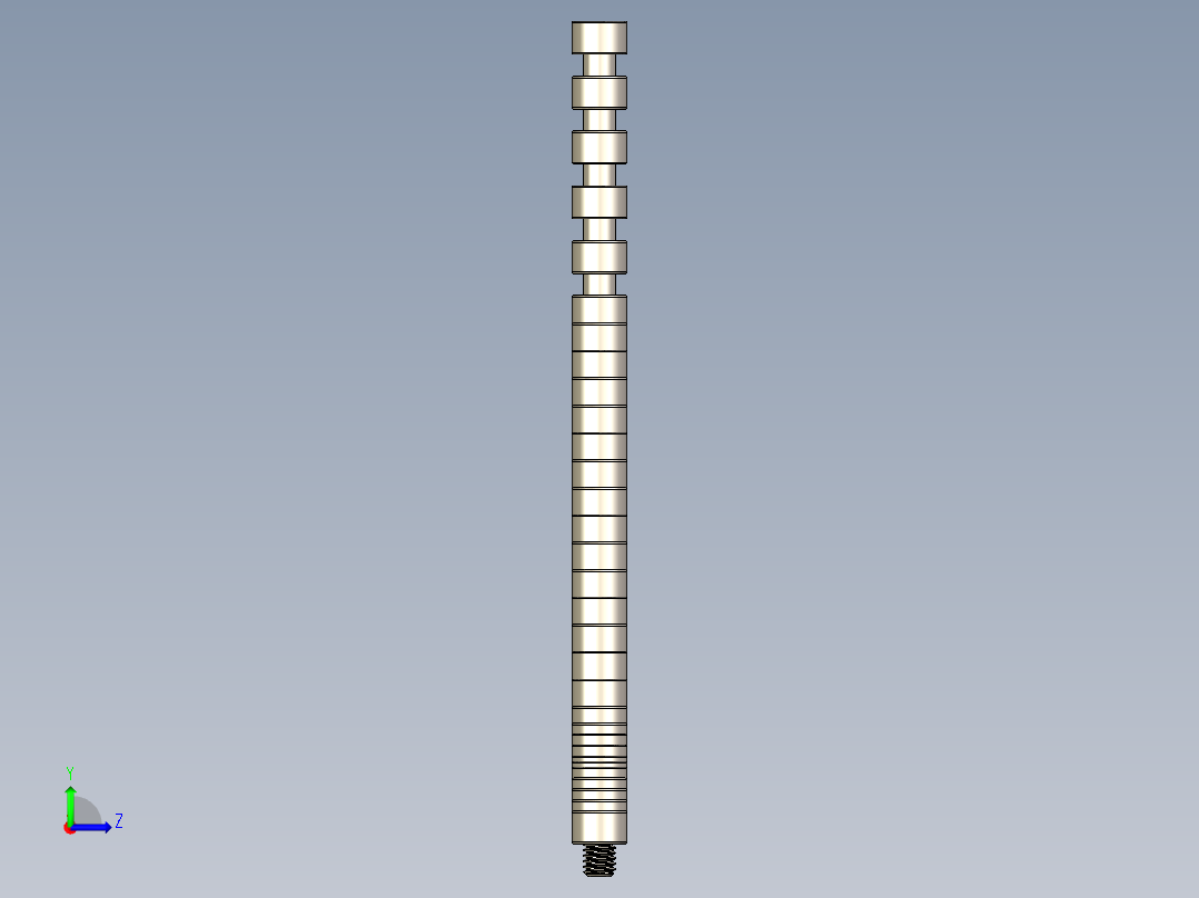 M6公制内六角螺钉汇总左视图