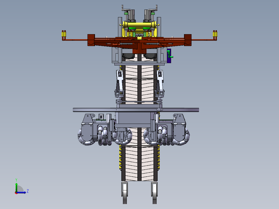 电缆输送左视图