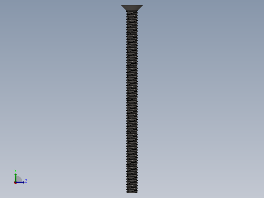 Screw_ISO_10642_M12x200_A2左视缩略图