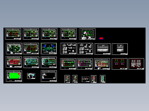 车间净化空调施工图
