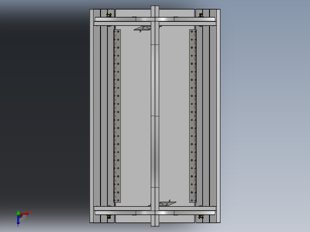 可折叠成篮子的小桌子俯视图