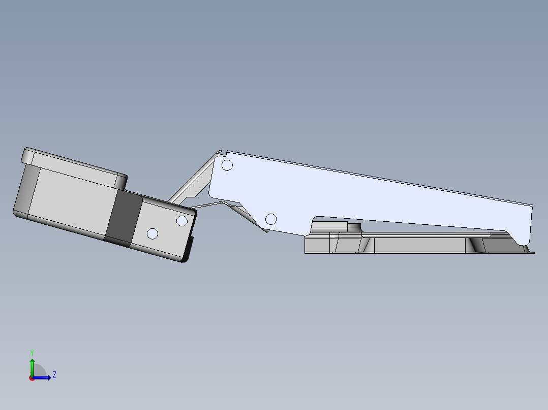 铰链、-铰链can左视图