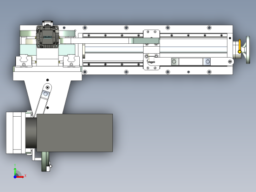 双升降多轴模组前视缩略图