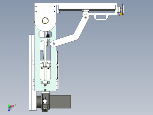 双升降多轴模组俯视缩略图